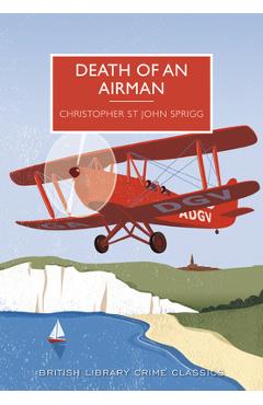 Coperta cărții 'Death of an Airman - Christopher Sprigg'