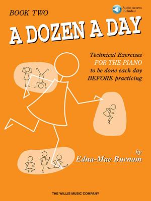 A Dozen a Day Book 2 - Book/Audio - Edna Mae Burnam