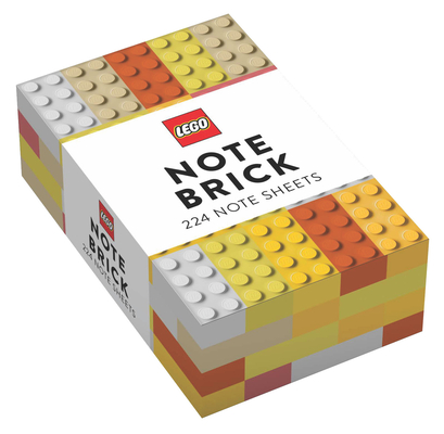 Lego(r) Note Brick (Yellow-Orange) - Lego