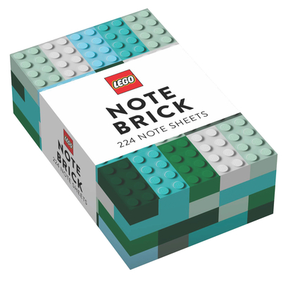 Lego(r) Note Brick (Blue-Green) - Lego
