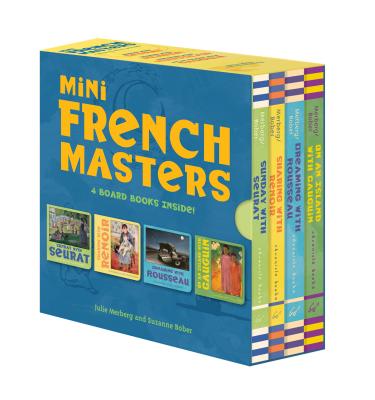 Mini French Masters Boxed Set: 4 Board Books Inside! (Books for Learning Toddler, Language Baby Book) - Julie Merberg