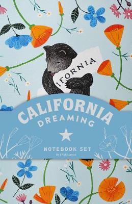 California Dreaming Notebook Set (California Gifts, Notebook Collection, Journal Set) - 3 Fish Studios