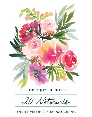Simply Joyful Notes: 20 Notecards and Envelopes - Yao Cheng