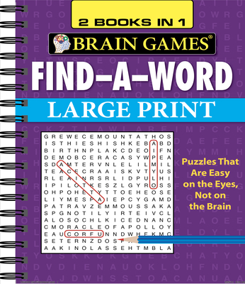 Brain Games - 2 Books in 1 - Find-A-Word - Publications International Ltd