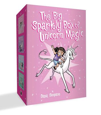 The Big Sparkly Box of Unicorn Magic: Phoebe and Her Unicorn Box Set Volume 1-4 - Dana Simpson