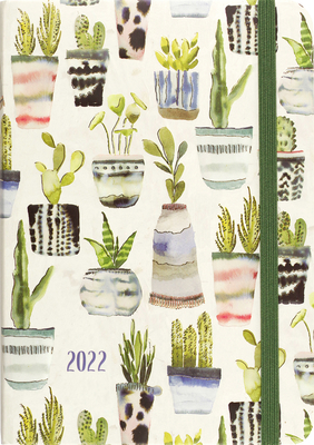 2022 Watercolor Succulents Weekly Planner (16-Month Engagement Calendar) - Peter Pauper Press Inc