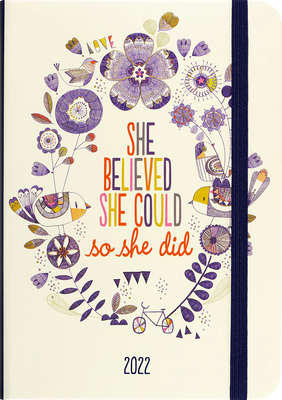 2022 She Believed She Could Weekly Planner (16-Month Engagement Calendar) - Peter Pauper Press Inc