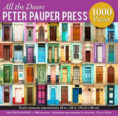 All the Doors 1,000 Piece Jigsaw Puzzle - Peter Pauper Press Inc