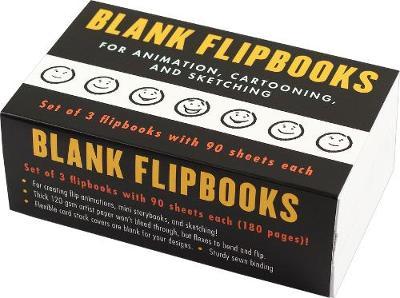 Blank Flipbooks (3-Pack) - Peter Pauper Press Inc