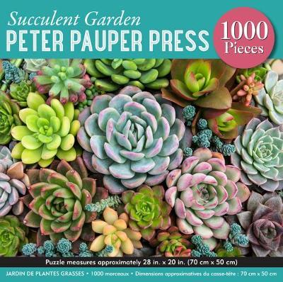 Succulent Garden 1,000 Piece Jigsaw Puzzle - Peter Pauper Press Inc