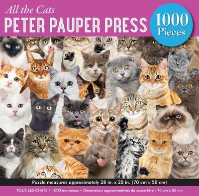 All the Cats 1,000 Piece Jigsaw Puzzle - Peter Pauper Press Inc