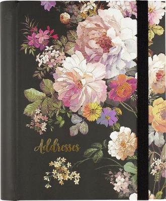 Midnight Floral Large Address Book - Peter Pauper Press Inc