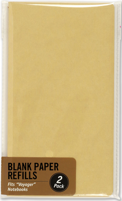 Coperta cărții 'Voyager Blank Paper Refill (2-Pack) - Inc Peter Pauper Press'