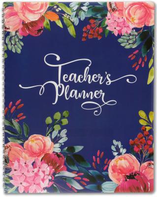 Teacher's Lesson Planner Floral - Inc Peter Pauper Press