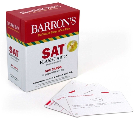 SAT Flashcards: 500 Cards to Prepare for Test Day - Sharon Weiner Green