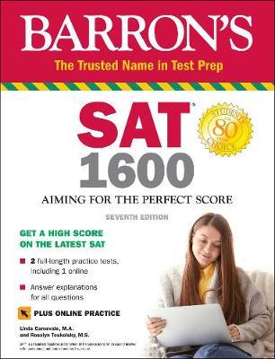 SAT 1600 with Online Test: Aiming for the Perfect Score - Linda Carnevale