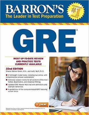 GRE with Online Tests - Sharon Weiner Green