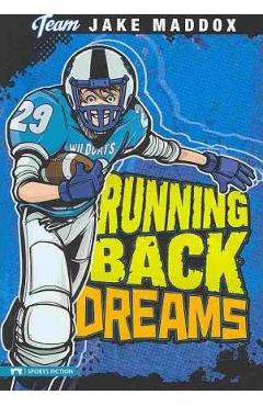 Coperta cărții 'Jake Maddox: Running Back Dreams - Jake Maddox'