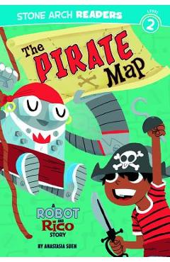 Coperta cărții 'The Pirate Map - Anastasia Suen'