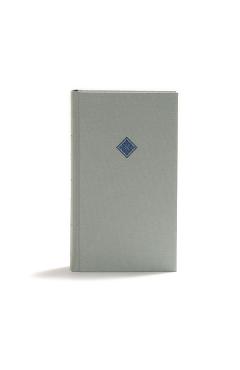 Coperta cărții 'CSB Reader's Bible, Gray Cloth Over Board - Csb Bibles By Holman'