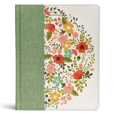 CSB Notetaking Bible, Sage Cloth Over Board - Csb Bibles By Holman
