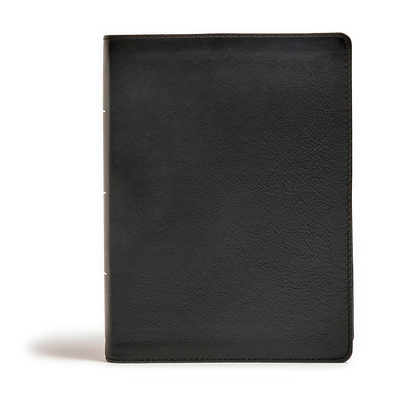 CSB Tony Evans Study Bible, Black Genuine Leather: Study Notes and Commentary, Articles, Videos, Easy-To-Read Font - Tony Evans
