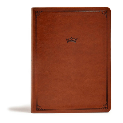 CSB Tony Evans Study Bible, British Tan Leathertouch: Study Notes and Commentary, Articles, Videos, Easy-To-Read Font - Tony Evans