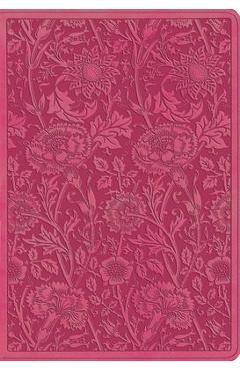 Poza produsului ESV Student Study Bible (Trutone, Berry, Floral Design) - 