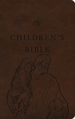 ESV Children's Bible (Trutone, Brown, Let the Children Come Design) - 