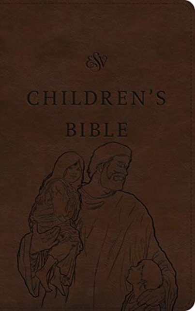 ESV Children's Bible (Trutone, Brown, Let the Children Come Design) -