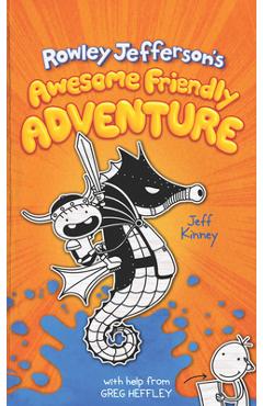Coperta cărții 'Rowley Jefferson's Awesome Friendly Adventure - Jeff Kinney'