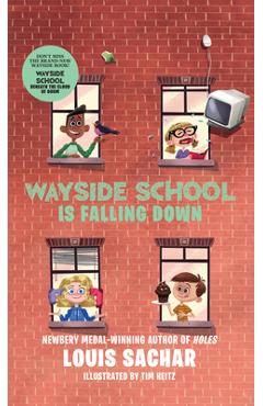 Coperta cărții 'Wayside School Is Falling Down - Louis Sachar'