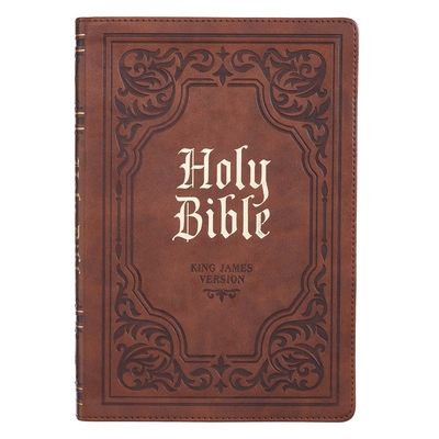 KJV Bible Thinline Brown - 