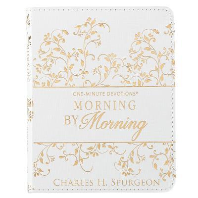 One-Min Devotions Morning Lux-Leather - Charles Spurgeon