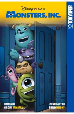 Coperta cărții 'Disney Manga: Monsters, Inc. - Hiromi Yamafuji'