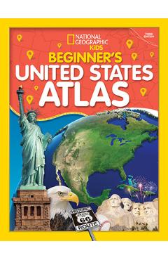 Coperta cărții 'Beginner's U.S. Atlas 2020, 3rd Edition - National Kids'