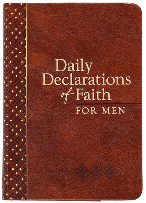 Coperta cărții 'Daily Declarations of Faith for Men - Joan Hunter'