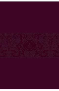 Poza produsului The Passion Translation New Testament (2020 Edition) Large Print Burgundy: With Psalms, Proverbs and Song of Songs - Brian Simmons