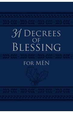 Coperta cărții '31 Decrees of Blessing for Men - Robert Hotchkin'