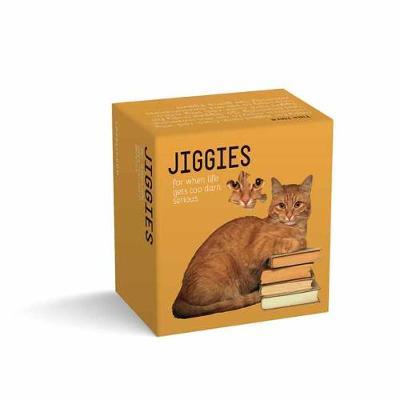 Cat Reader Jiggie Puzzle: Die-Cut 81-Piece Jigsaw - Gibbs Smith Publisher