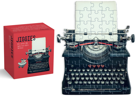 Typewriter Jiggie Puzzle: Die-Cut 86-Piece Jigsaw - Gibbs Smith Publisher