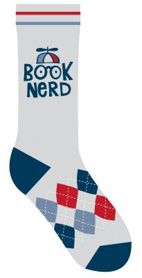 Book Nerd Socks - Gibbs Smith Publisher