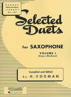 Selected Duets for Saxophone: Volume 1 - Easy to Medium - H. Voxman