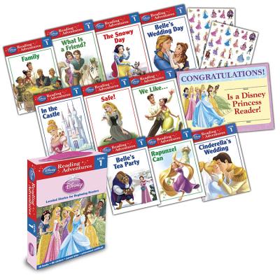 Disney Princess Reading Adventures Disney Princess Level 1 Boxed Set [With 86 Stickers and Parent Letter, and Achievement Certificate] - Disney Book Group