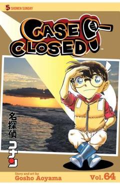 Coperta cărții 'Case Closed, Vol. 64, Volume 64 - Gosho Aoyama'