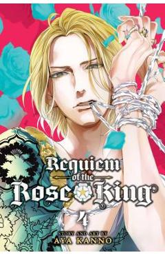 Coperta cărții 'Requiem of the Rose King, Vol. 4, Volume 4 - Aya Kanno'