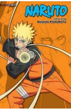 Coperta cărții 'Naruto (3-In-1 Edition), Vol. 18, 18: Includes Vols. 52, 53 & 54 - Masashi Kishimoto'
