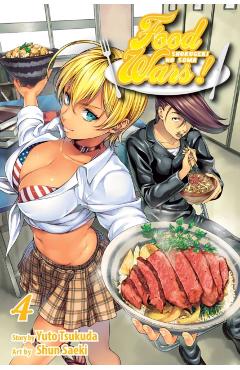 Coperta cărții 'Food Wars!: Shokugeki No Soma, Vol. 4, 4 - Yuto Tsukuda'