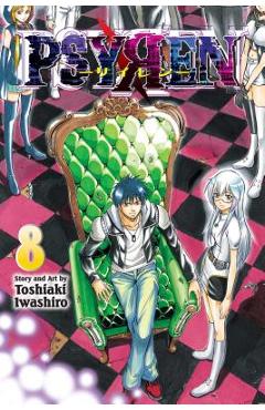 Coperta cărții 'Psyren, Vol. 8, 8 - Toshiaki Iwashiro'