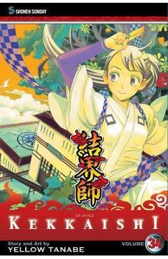 Coperta cărții 'Kekkaishi, Volume 34 - Yellow Tanabe'